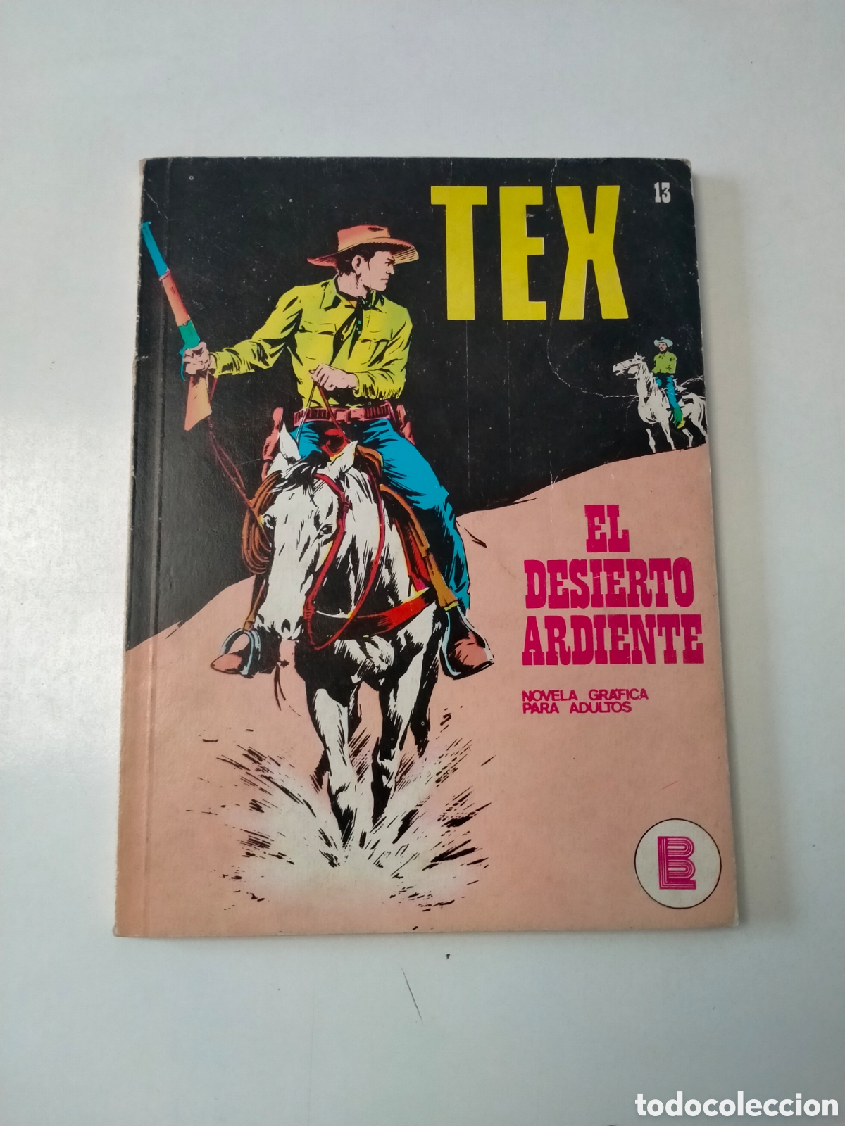C&oacute;mics: TEX N&Uacute;MERO 13 EDICIONES BURU LAN A&Ntilde;O 1971