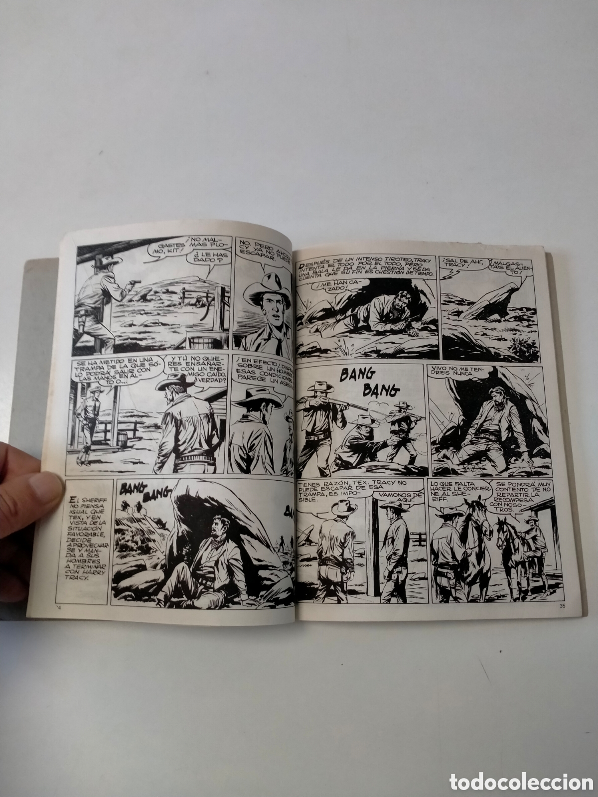 C&oacute;mics: TEX N&Uacute;MERO 14 EDICIONES BURU LAN A&Ntilde;O 1971 - Foto 7