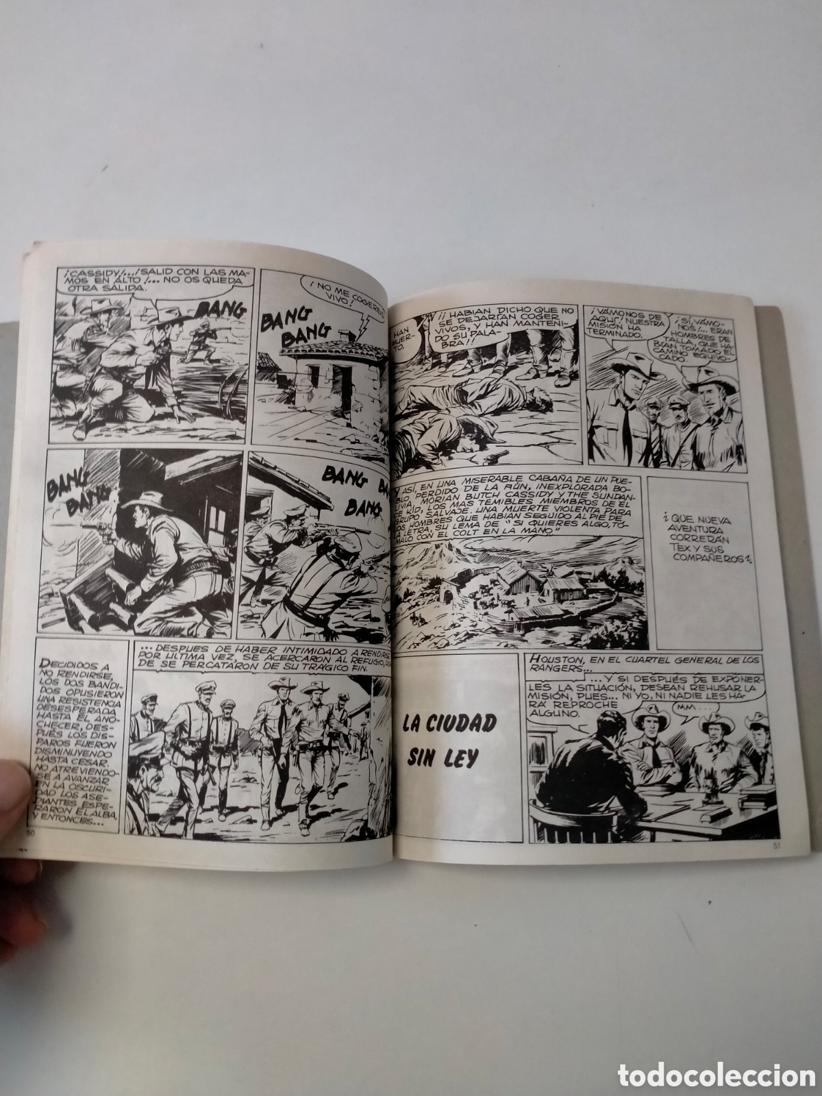 C&oacute;mics: TEX N&Uacute;MERO 14 EDICIONES BURU LAN A&Ntilde;O 1971 - Foto 8