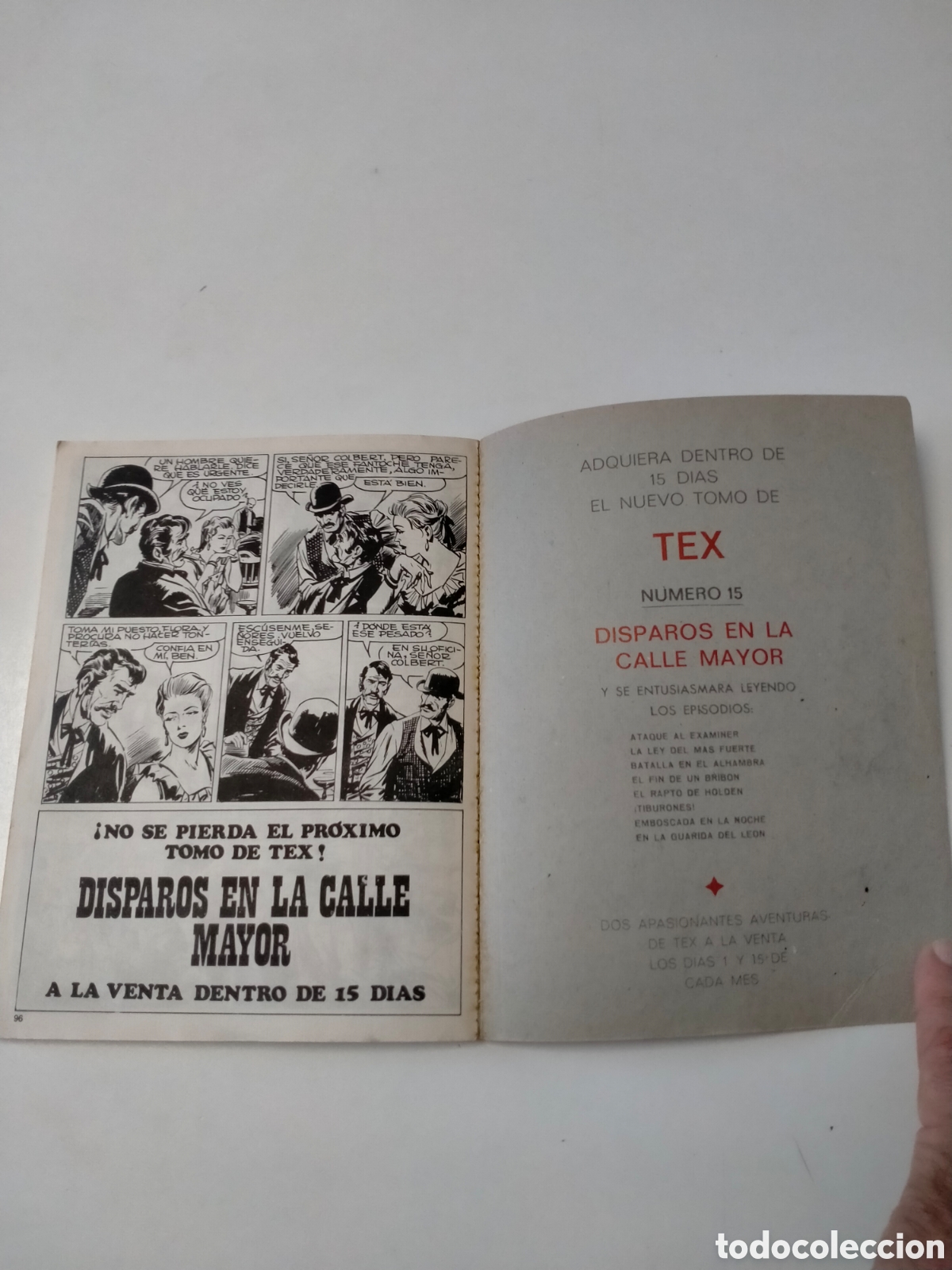 C&oacute;mics: TEX N&Uacute;MERO 14 EDICIONES BURU LAN A&Ntilde;O 1971 - Foto 10