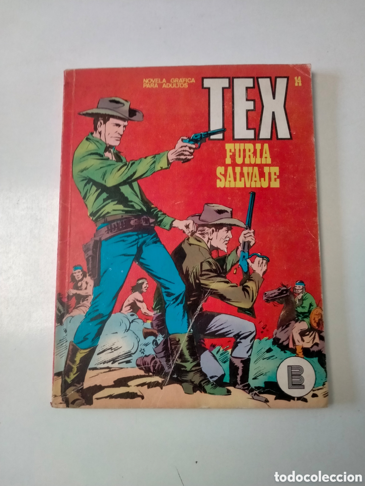 C&oacute;mics: TEX N&Uacute;MERO 14 EDICIONES BURU LAN A&Ntilde;O 1971 - Foto 1