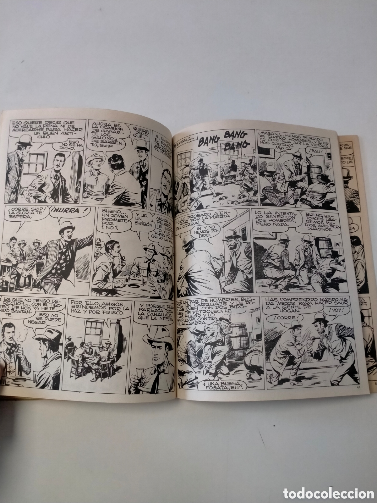 C&oacute;mics: TEX N&Uacute;MERO 15 EDICIONES BURU LAN A&Ntilde;O 1971 - Foto 8