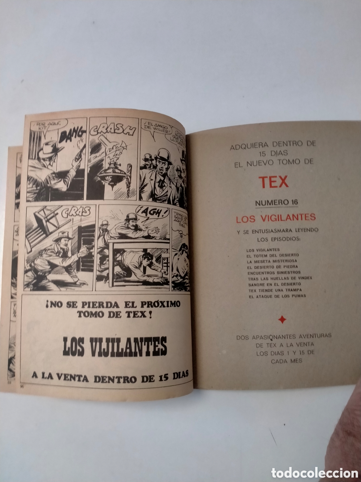 C&oacute;mics: TEX N&Uacute;MERO 15 EDICIONES BURU LAN A&Ntilde;O 1971 - Foto 10