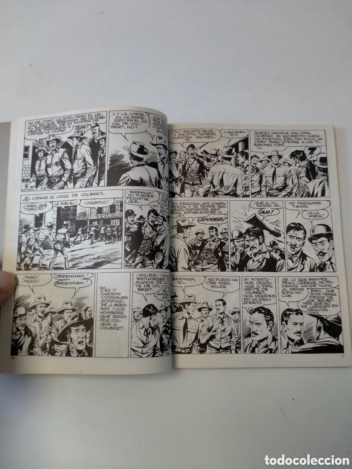 C&oacute;mics: TEX N&Uacute;MERO 16 EDICIONES BURU LAN A&Ntilde;O 1971 - Foto 6