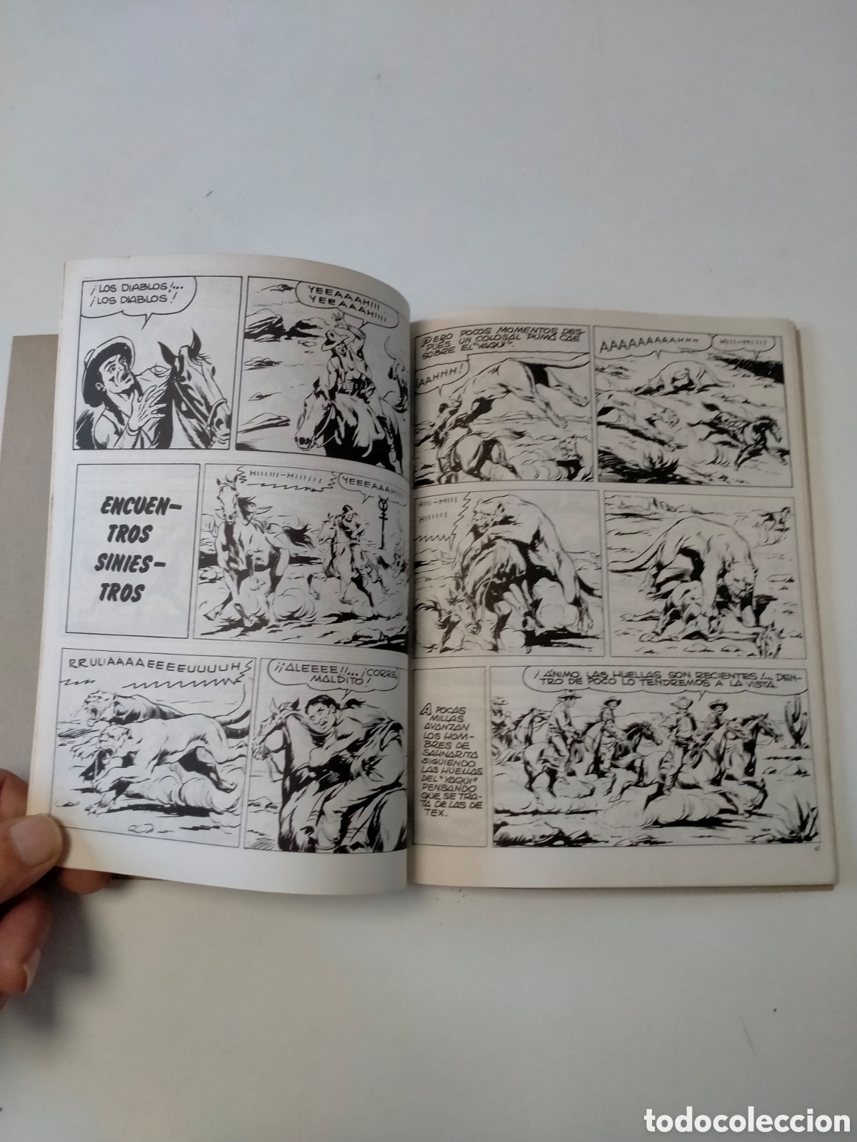 C&oacute;mics: TEX N&Uacute;MERO 16 EDICIONES BURU LAN A&Ntilde;O 1971 - Foto 8