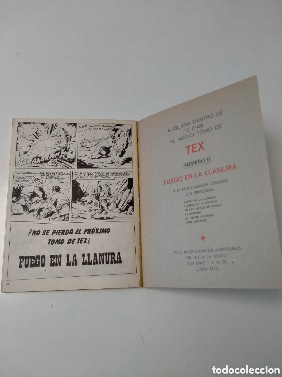 C&oacute;mics: TEX N&Uacute;MERO 16 EDICIONES BURU LAN A&Ntilde;O 1971 - Foto 10