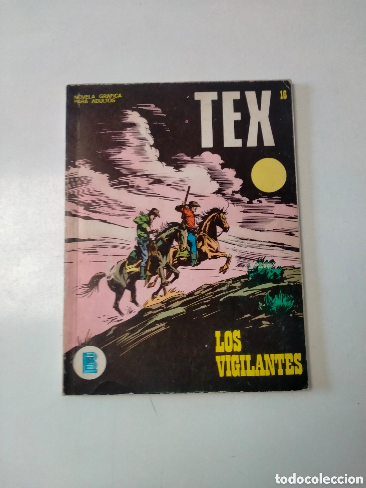 C&oacute;mics: TEX N&Uacute;MERO 16 EDICIONES BURU LAN A&Ntilde;O 1971