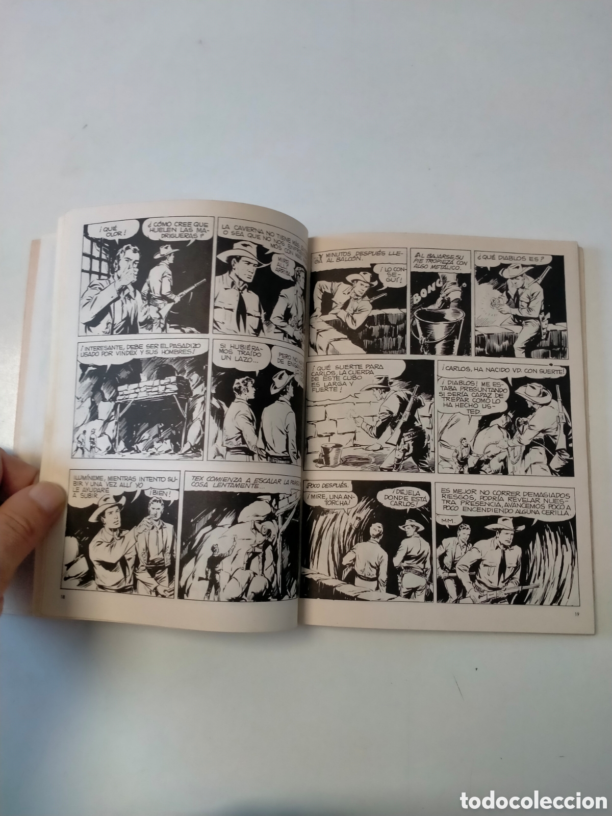 C&oacute;mics: TEX N&Uacute;MERO 17 EDICIONES BURU LAN A&Ntilde;O 1971 - Foto 6