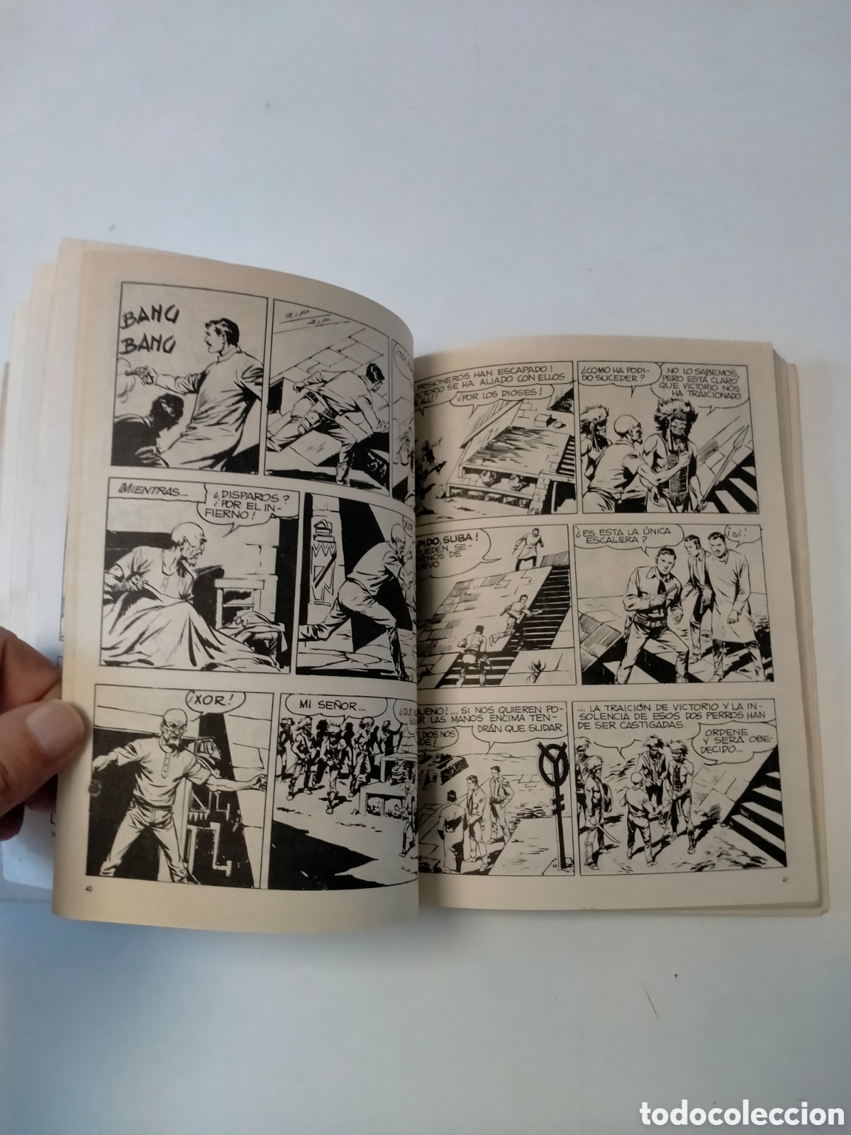 C&oacute;mics: TEX N&Uacute;MERO 17 EDICIONES BURU LAN A&Ntilde;O 1971 - Foto 7