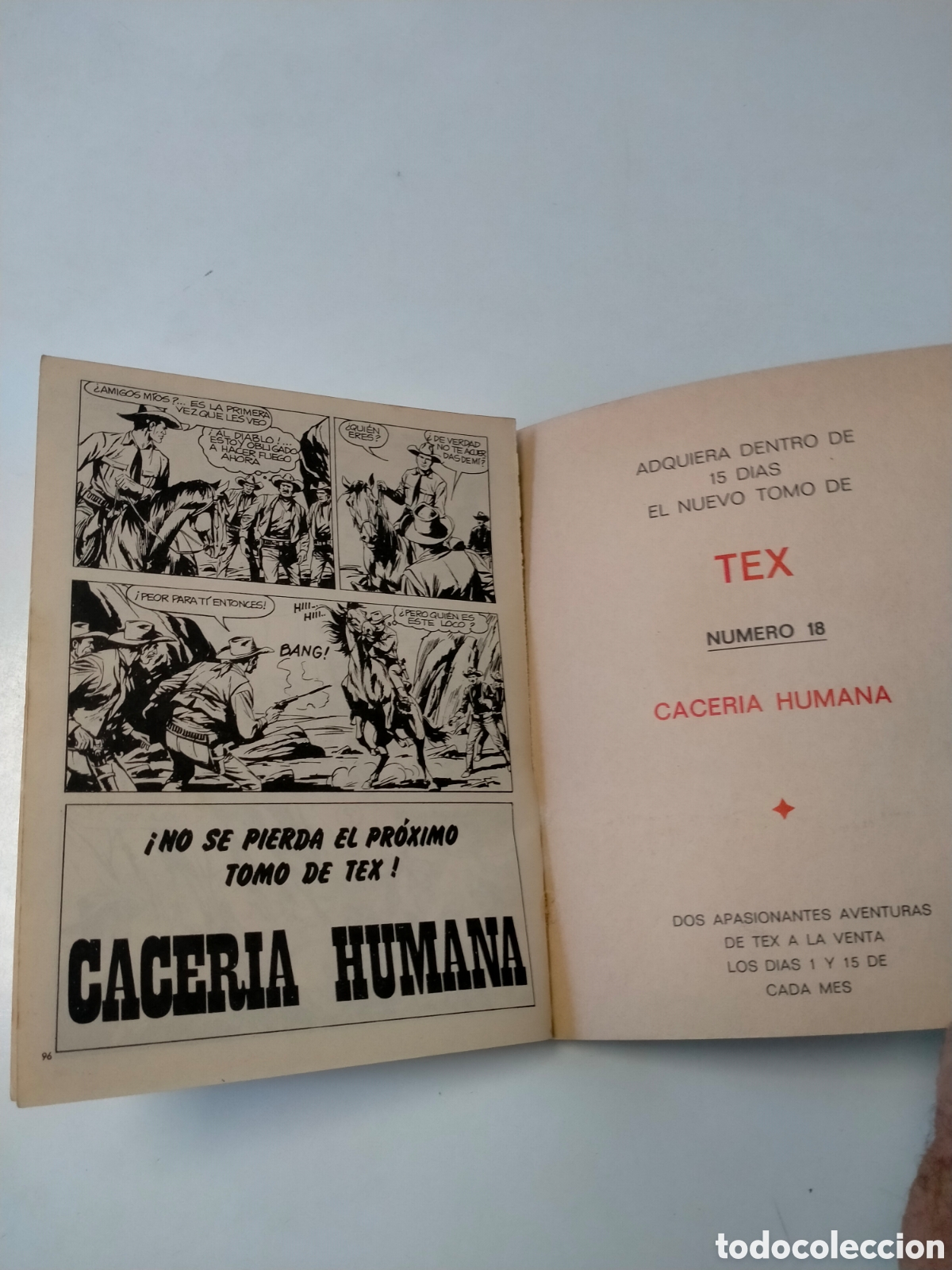 C&oacute;mics: TEX N&Uacute;MERO 17 EDICIONES BURU LAN A&Ntilde;O 1971 - Foto 9