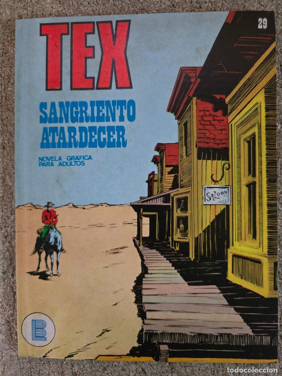 C&oacute;mics: Tex.Numero 29.Sangriento Atardecer.Buru Lan
