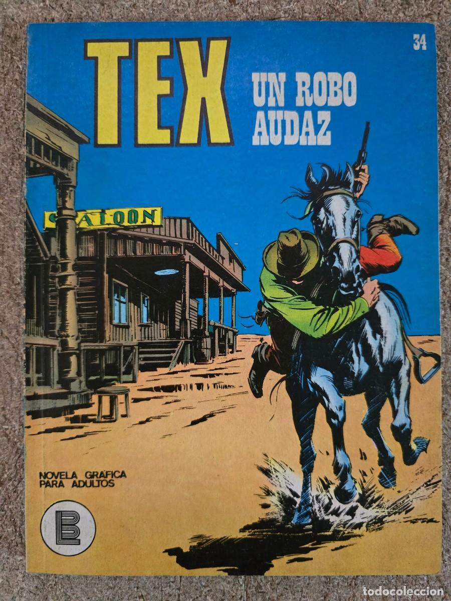 C&oacute;mics: Tex.Numero 34.Un Robo Audaz.Buru Lan
