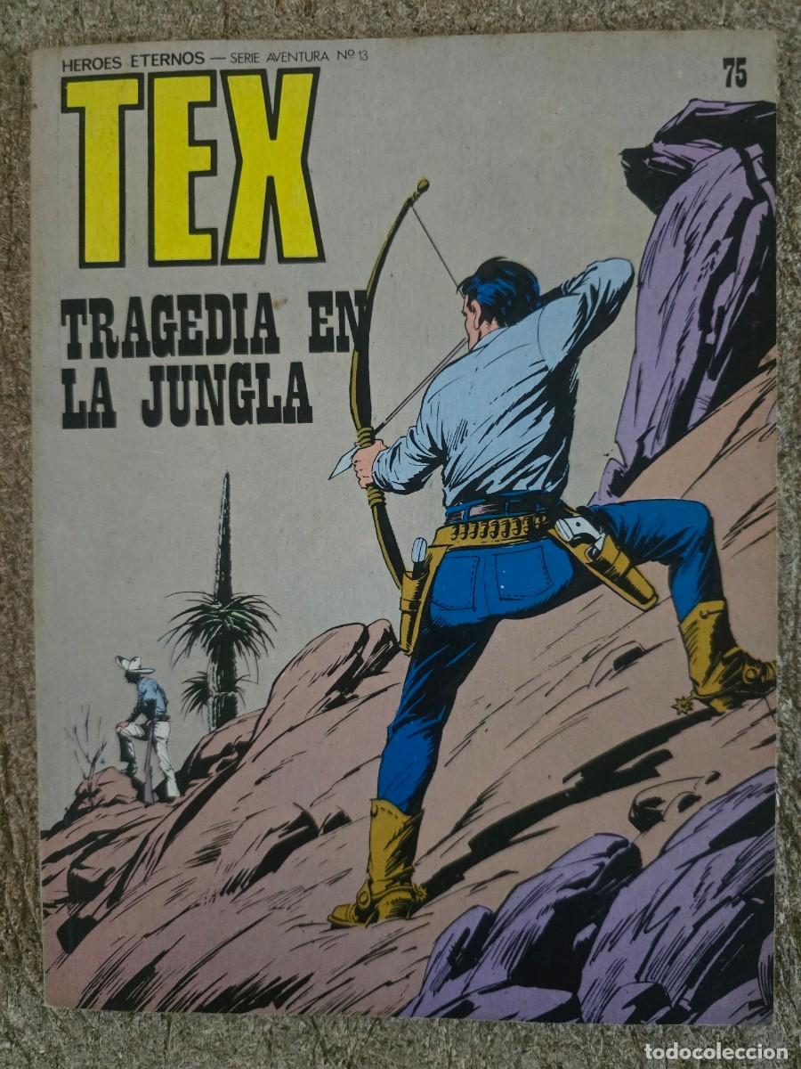 Comics: Tex.Numero 75.Tragedia en la Jungla.Buru Lan