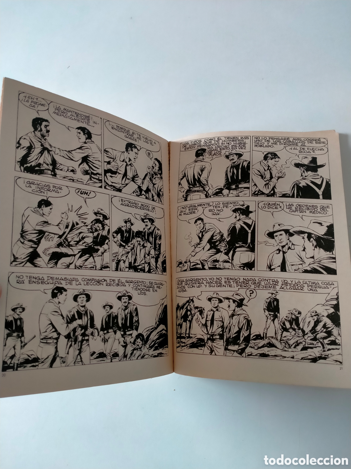C&oacute;mics: TEX N&Uacute;MERO 18 EDICIONES BURU LAN A&Ntilde;O 1971 - Foto 7