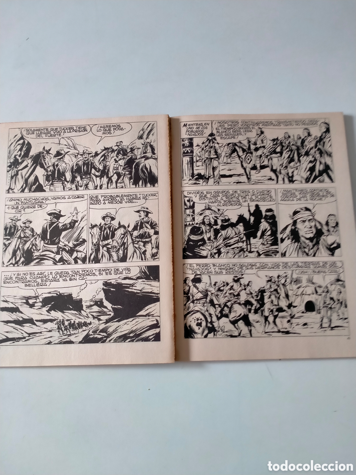 C&oacute;mics: TEX N&Uacute;MERO 18 EDICIONES BURU LAN A&Ntilde;O 1971 - Foto 9