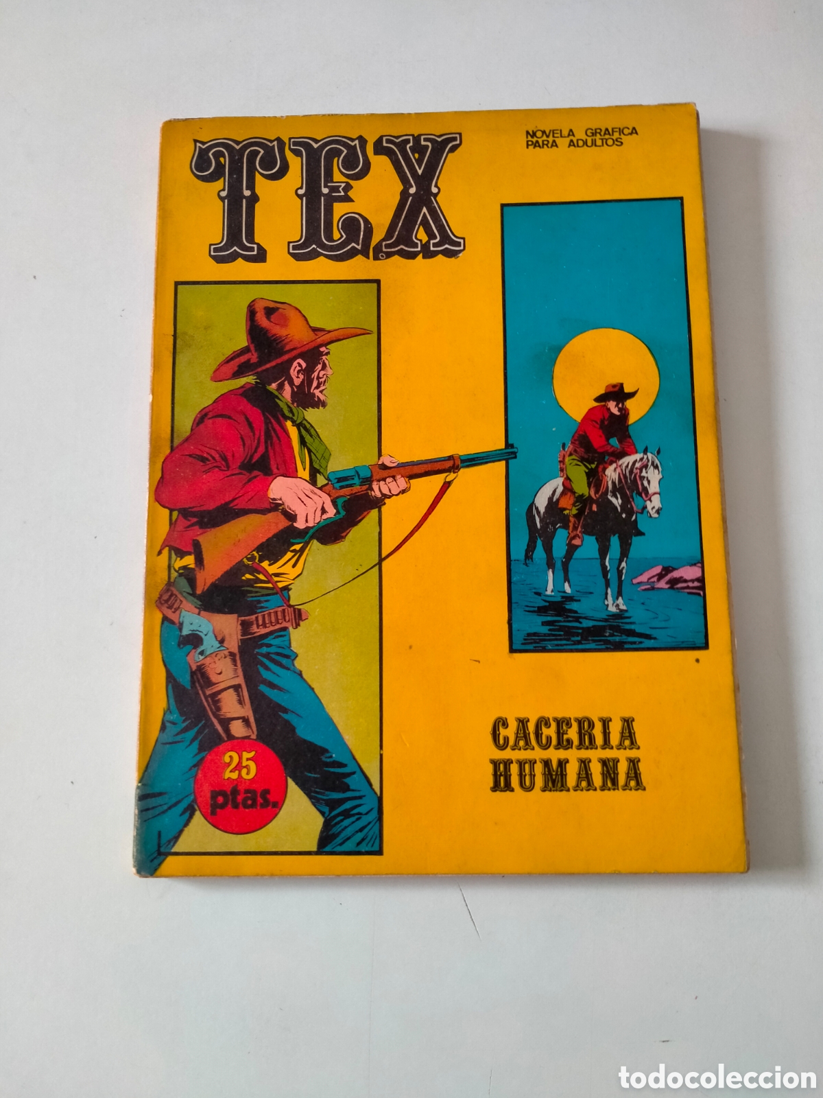 C&oacute;mics: TEX N&Uacute;MERO 18 EDICIONES BURU LAN A&Ntilde;O 1971