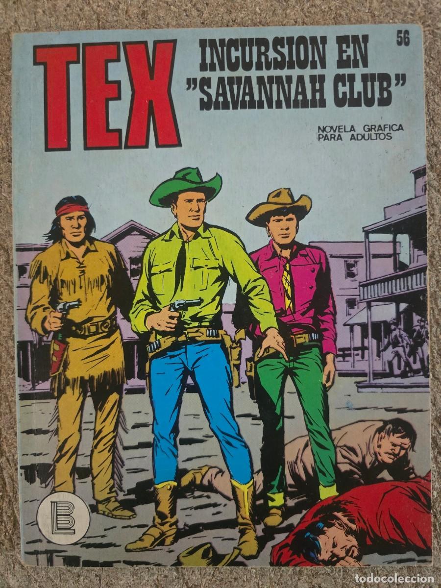 Comics: Tex.Numero 56.Incursion en Savannah Club.Buru Lan