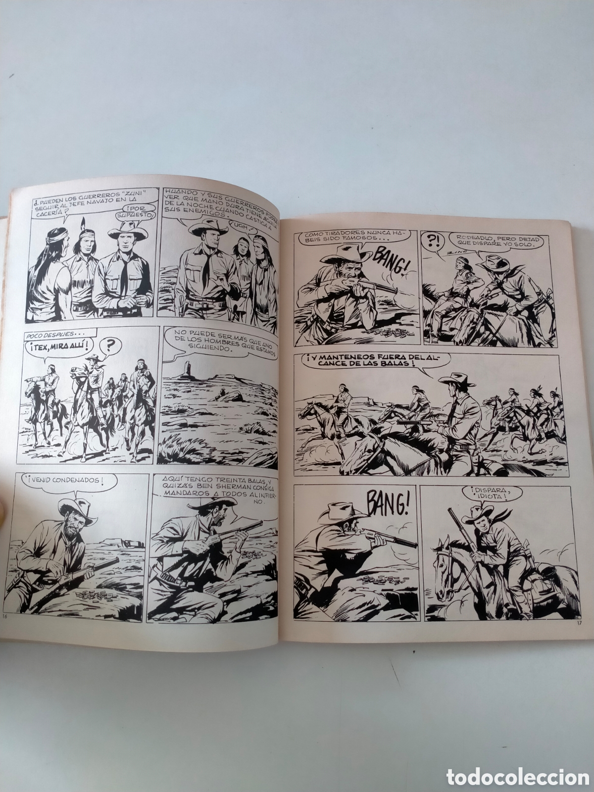 C&oacute;mics: TEX N&Uacute;MERO 19 EDICIONES BURU LAN A&Ntilde;O 1971 - Foto 6