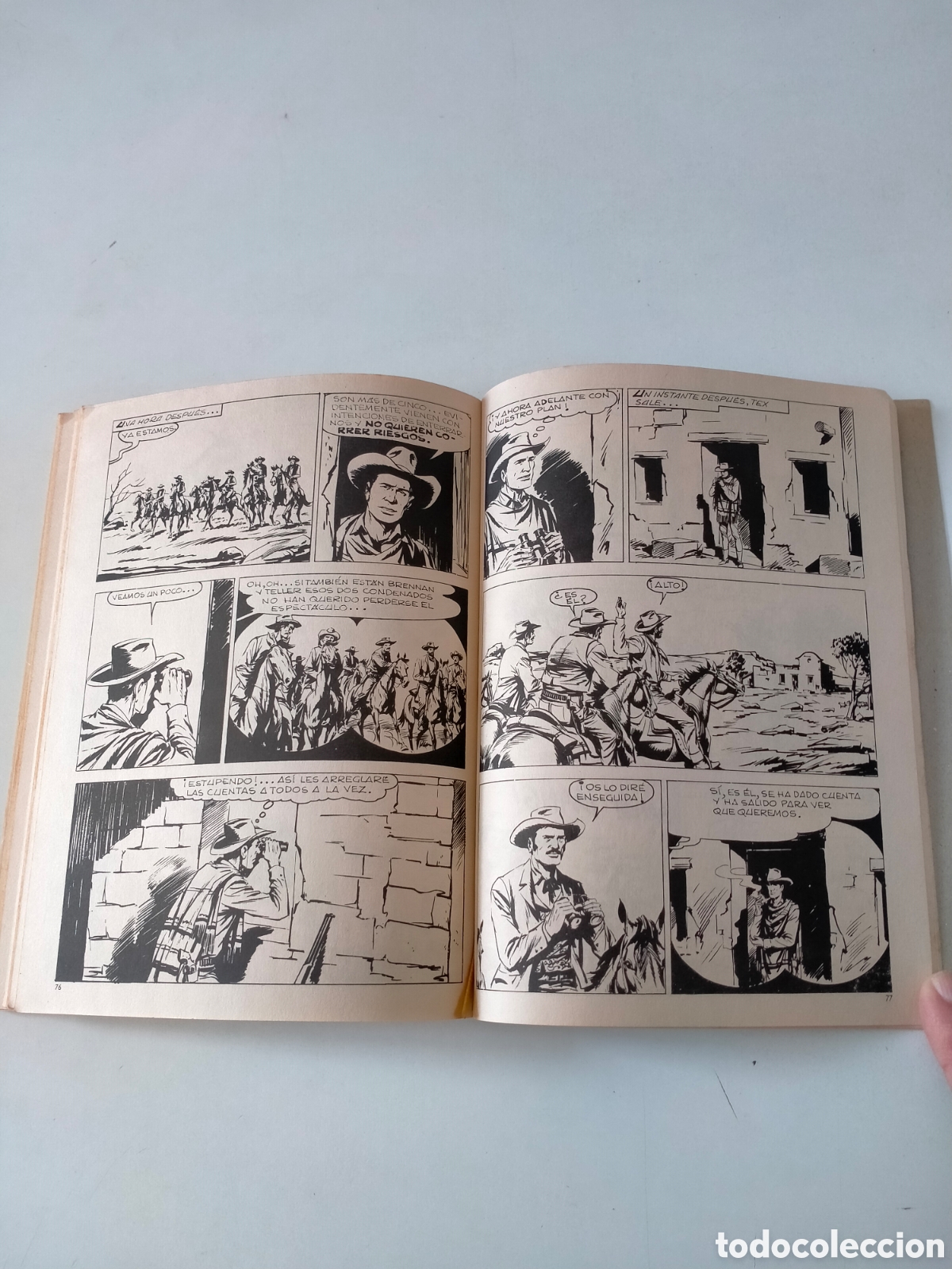C&oacute;mics: TEX N&Uacute;MERO 19 EDICIONES BURU LAN A&Ntilde;O 1971 - Foto 9