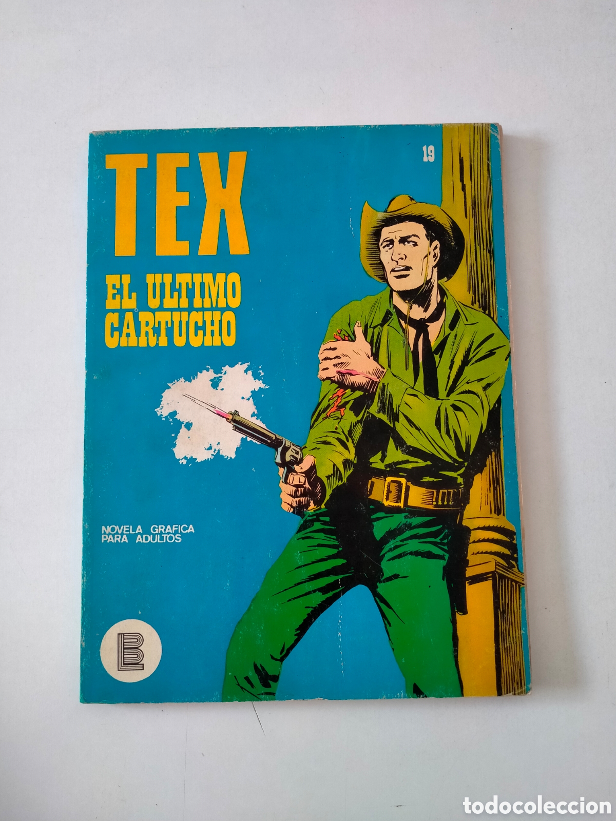 C&oacute;mics: TEX N&Uacute;MERO 19 EDICIONES BURU LAN A&Ntilde;O 1971