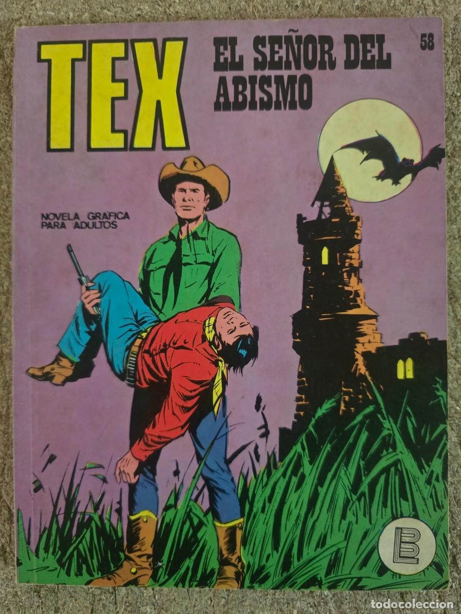 C&oacute;mics: Tex.Numero 58.El Se&ntilde;or del Abismo.Buru Lan