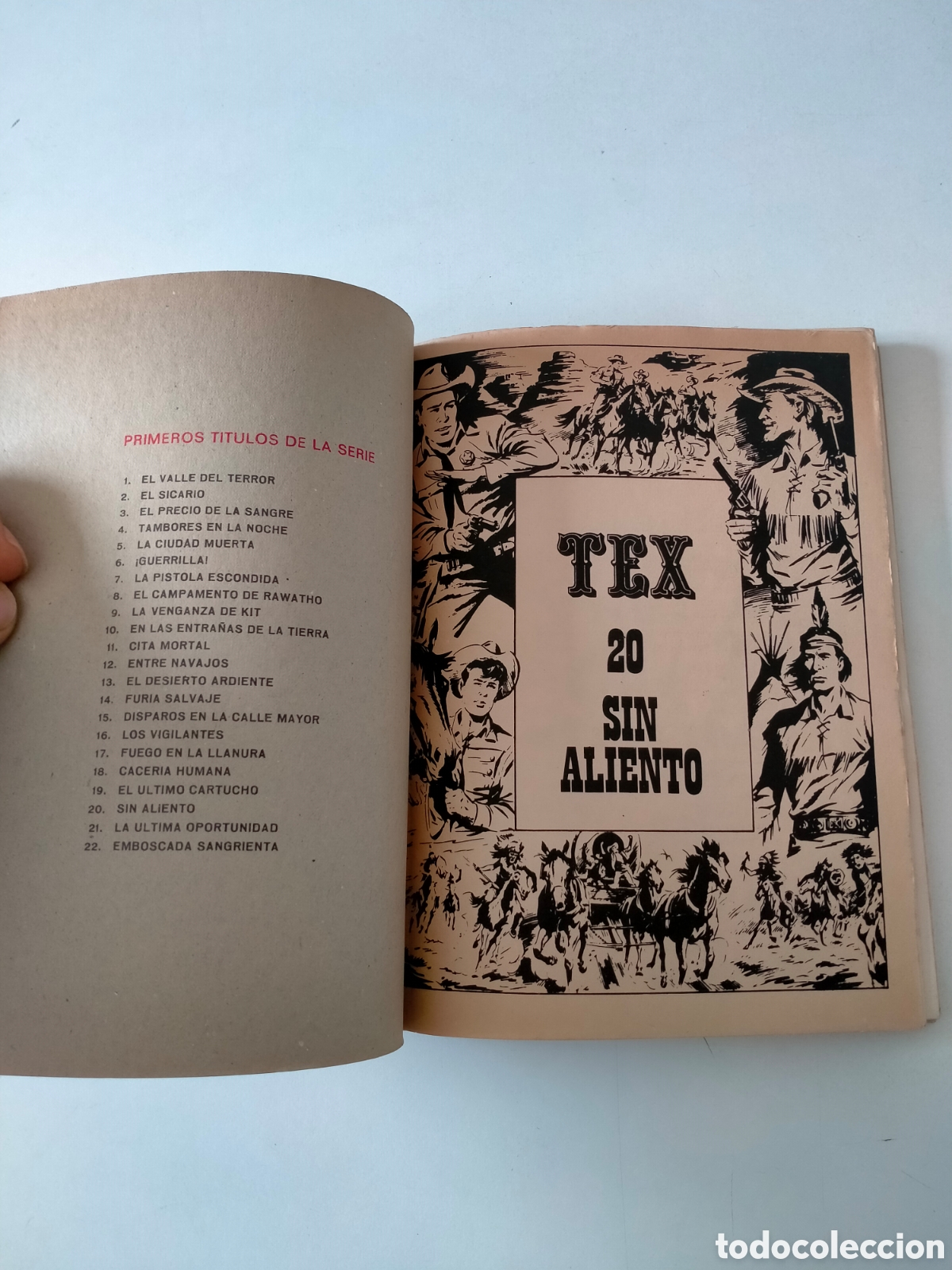 C&oacute;mics: TEX N&Uacute;MERO 20 EDICIONES BURU LAN A&Ntilde;O 1971 - Foto 4