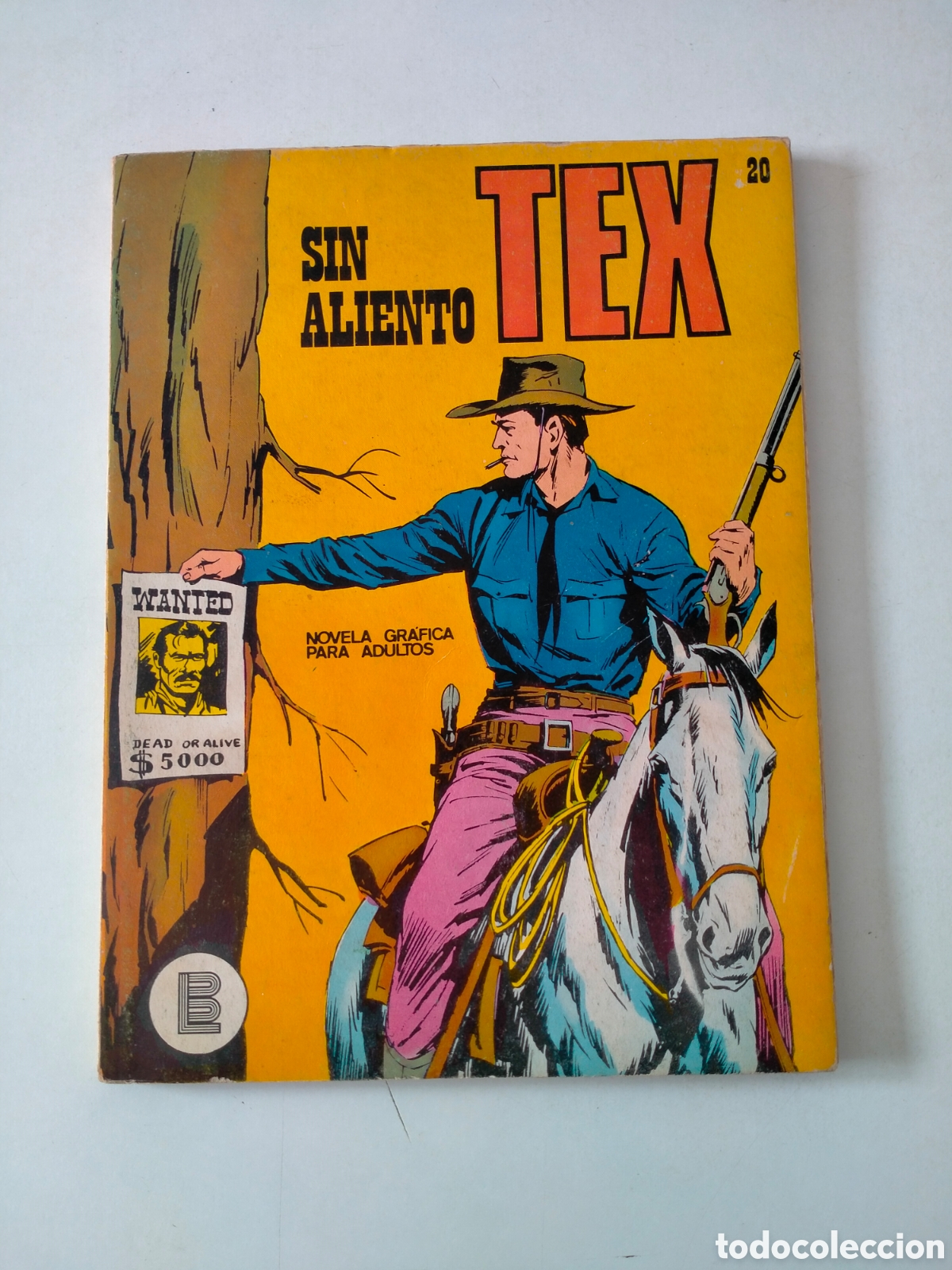 C&oacute;mics: TEX N&Uacute;MERO 20 EDICIONES BURU LAN A&Ntilde;O 1971
