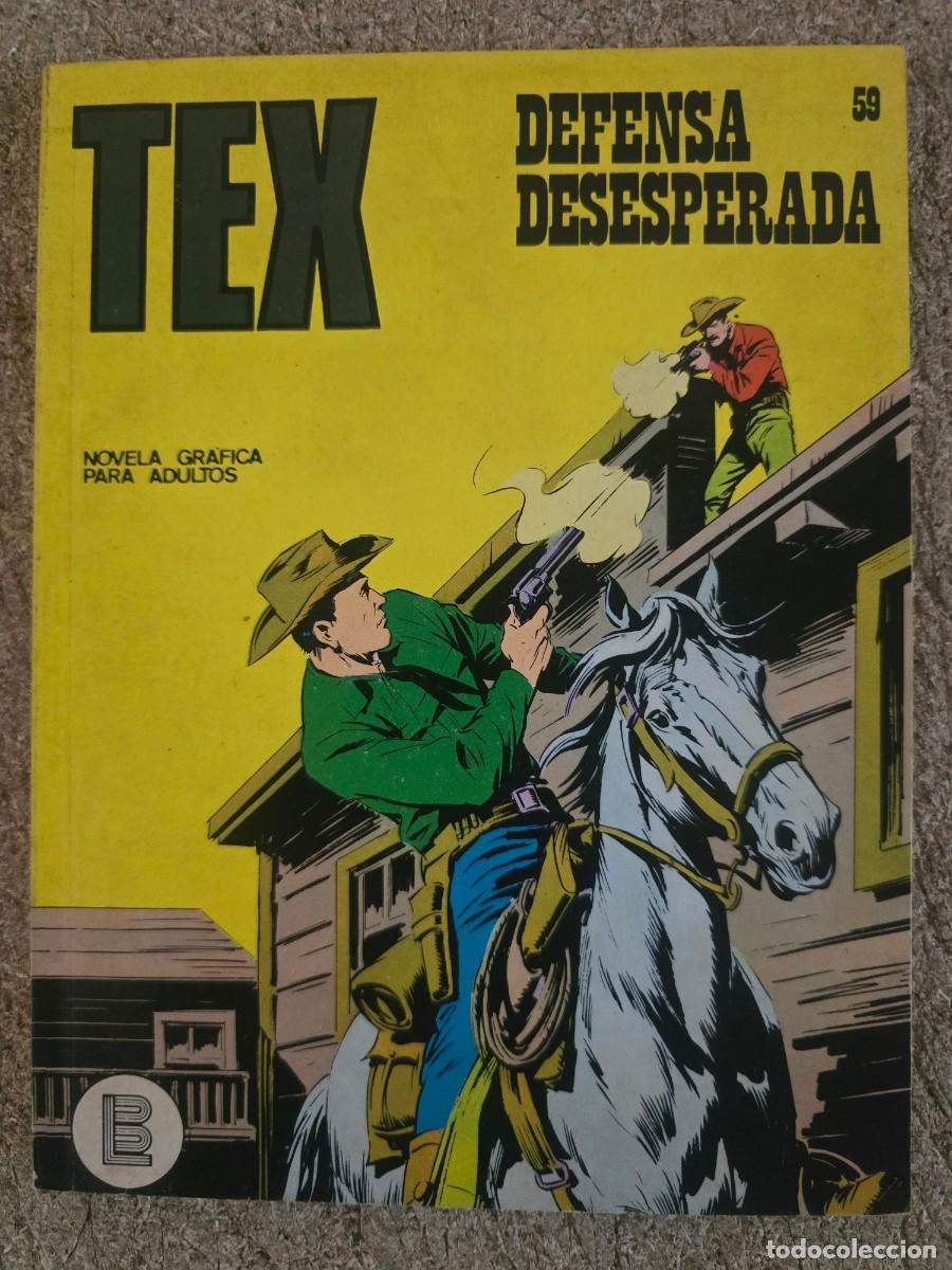 Comics: Tex.Numero 59.Defensa Desesperada.Buru Lan