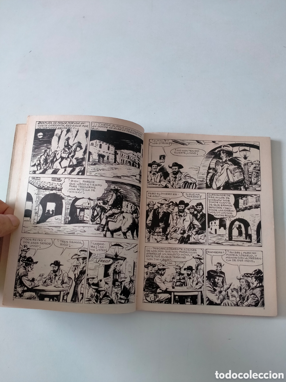 C&oacute;mics: TEX N&Uacute;MERO 21 EDICIONES BURU LAN A&Ntilde;O 1971 - Foto 6