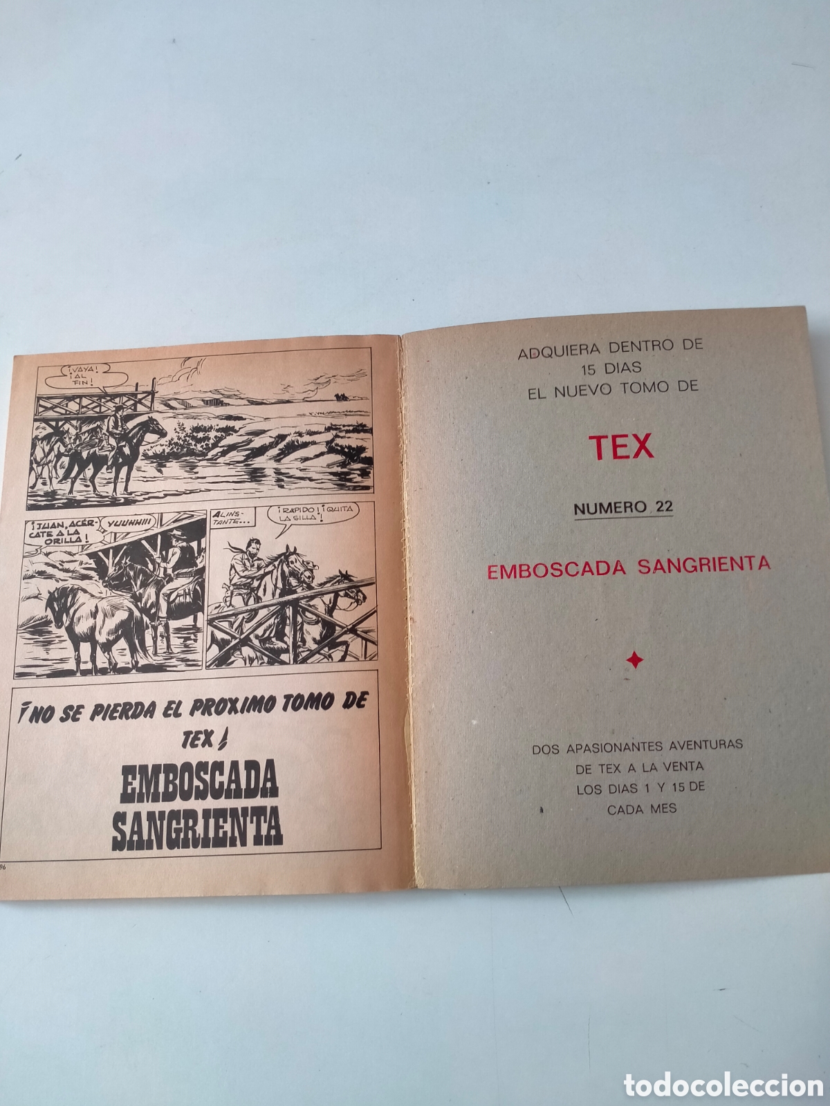C&oacute;mics: TEX N&Uacute;MERO 21 EDICIONES BURU LAN A&Ntilde;O 1971 - Foto 10