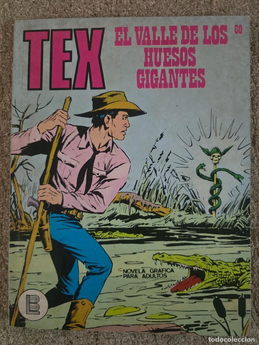Comics: Tex.Numero 60.El Valle de los Huesos Gigantes.Buru Lan