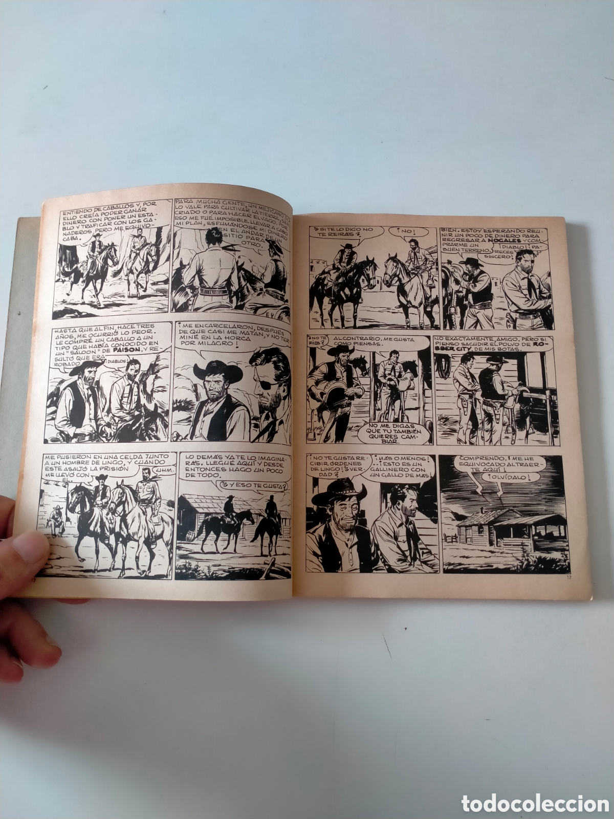 C&oacute;mics: TEX N&Uacute;MERO 22 EDICIONES BURU LAN A&Ntilde;O 1971 - Foto 6