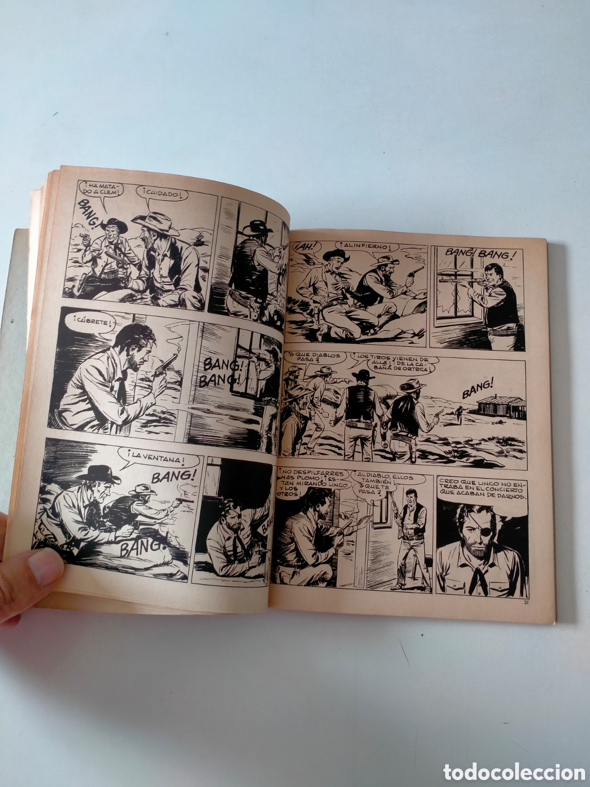 C&oacute;mics: TEX N&Uacute;MERO 22 EDICIONES BURU LAN A&Ntilde;O 1971 - Foto 7