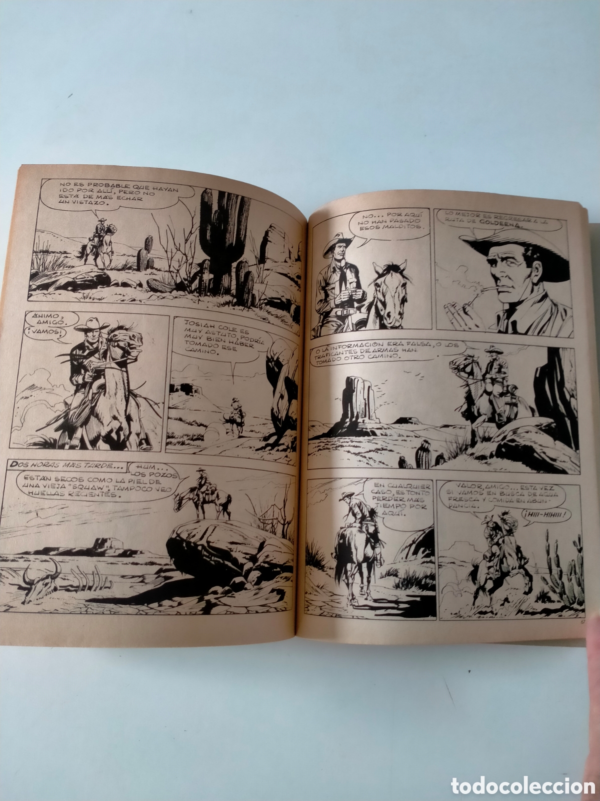 C&oacute;mics: TEX N&Uacute;MERO 22 EDICIONES BURU LAN A&Ntilde;O 1971 - Foto 9