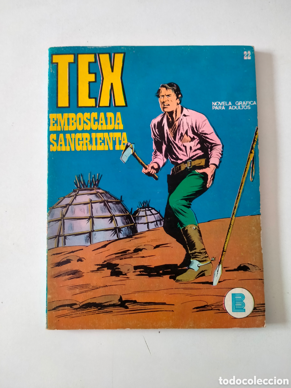 C&oacute;mics: TEX N&Uacute;MERO 22 EDICIONES BURU LAN A&Ntilde;O 1971 - Foto 1
