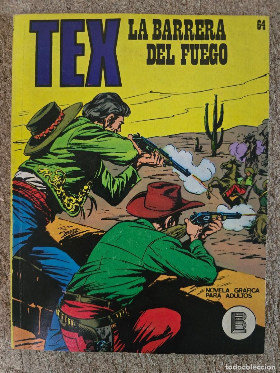 C&oacute;mics: Tex.Numero 64.La Barrera del Fuego.Buru Lan