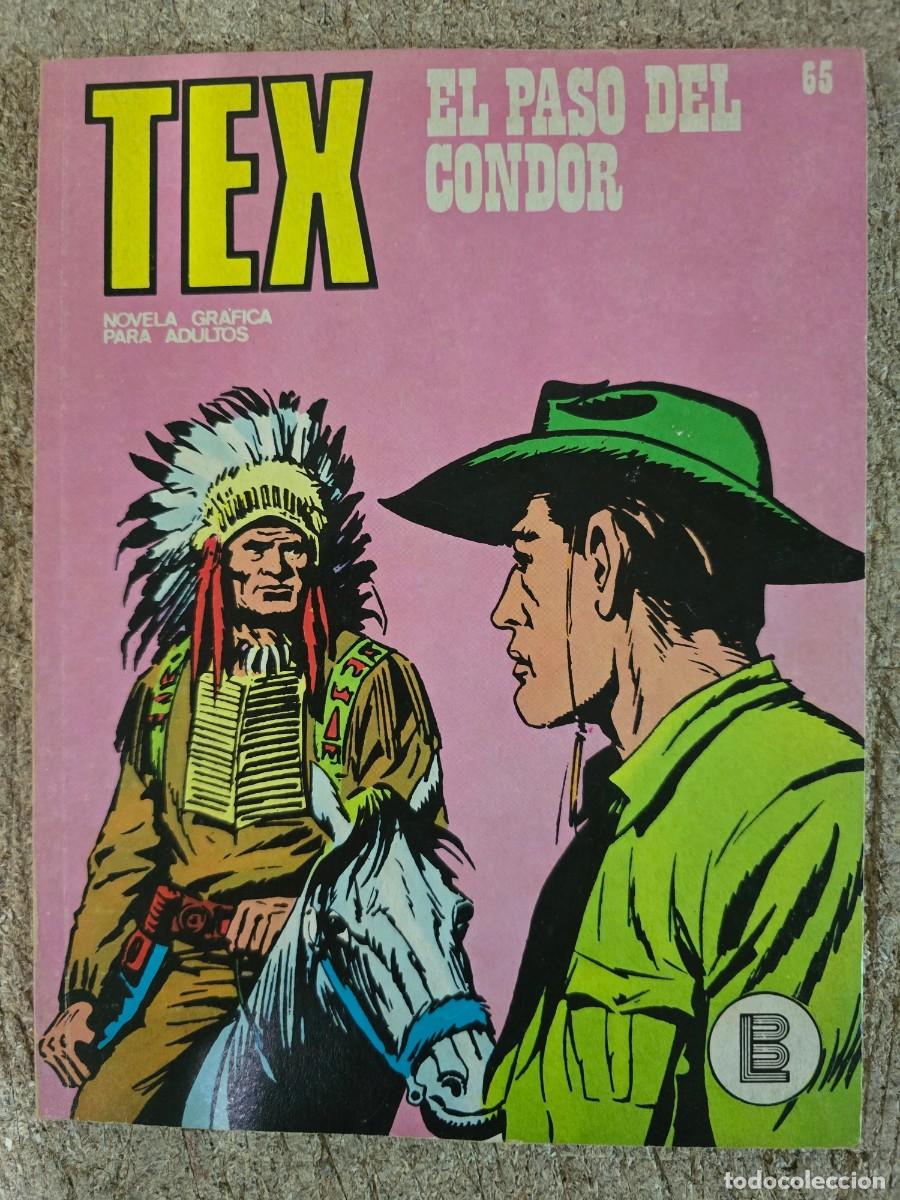 C&oacute;mics: Tex.Numero 65.El Paso del Condor.Buru Lan