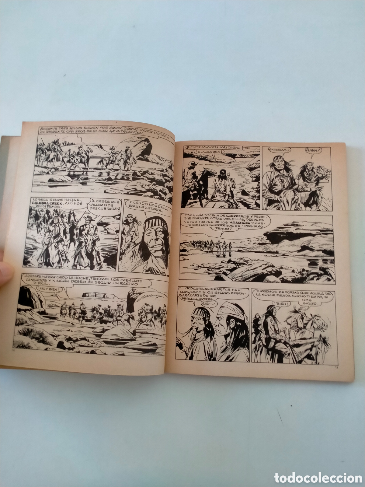 C&oacute;mics: TEX N&Uacute;MERO 23 EDICIONES BURU LAN A&Ntilde;O 1971 - Foto 6