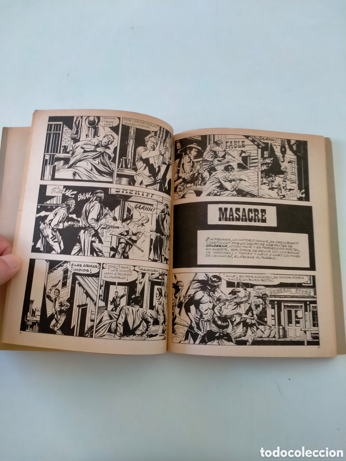 C&oacute;mics: TEX N&Uacute;MERO 23 EDICIONES BURU LAN A&Ntilde;O 1971 - Foto 7