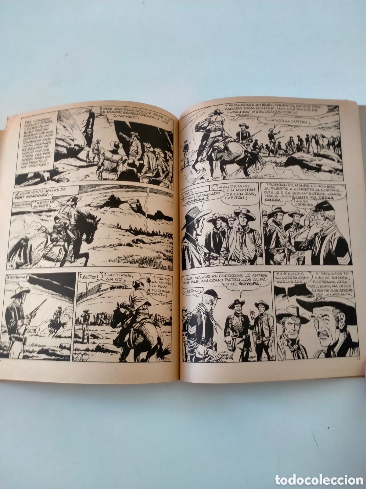 C&oacute;mics: TEX N&Uacute;MERO 23 EDICIONES BURU LAN A&Ntilde;O 1971 - Foto 9