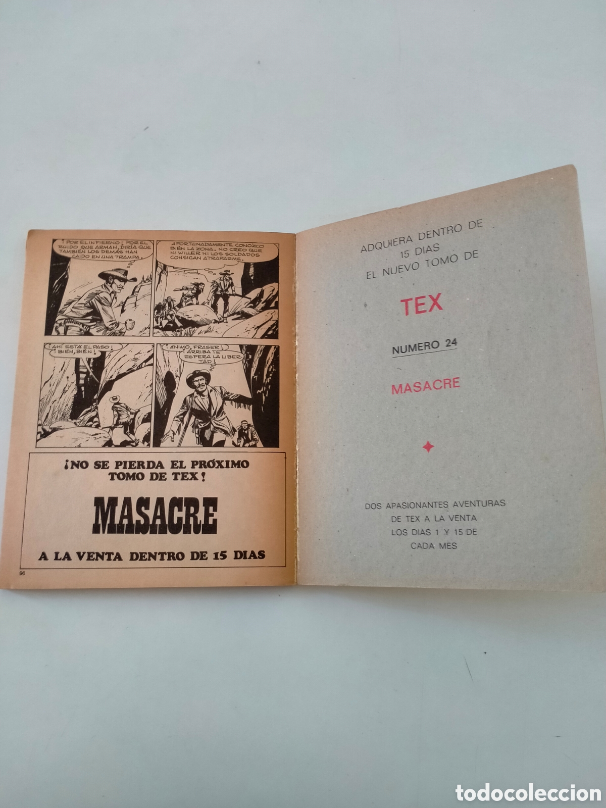 C&oacute;mics: TEX N&Uacute;MERO 23 EDICIONES BURU LAN A&Ntilde;O 1971 - Foto 10
