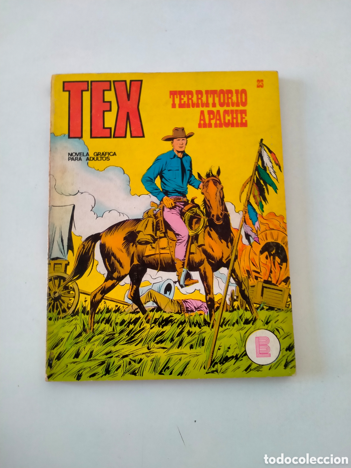 C&oacute;mics: TEX N&Uacute;MERO 23 EDICIONES BURU LAN A&Ntilde;O 1971 - Foto 1