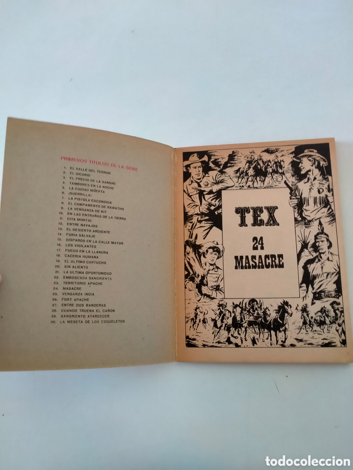 C&oacute;mics: TEX N&Uacute;MERO 24 EDICIONES BURU LAN A&Ntilde;O 1971 - Foto 4