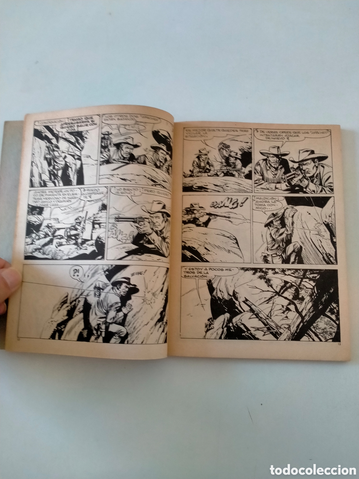 C&oacute;mics: TEX N&Uacute;MERO 24 EDICIONES BURU LAN A&Ntilde;O 1971 - Foto 6