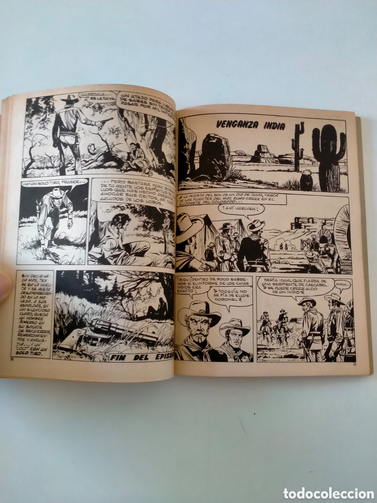 C&oacute;mics: TEX N&Uacute;MERO 24 EDICIONES BURU LAN A&Ntilde;O 1971 - Foto 7