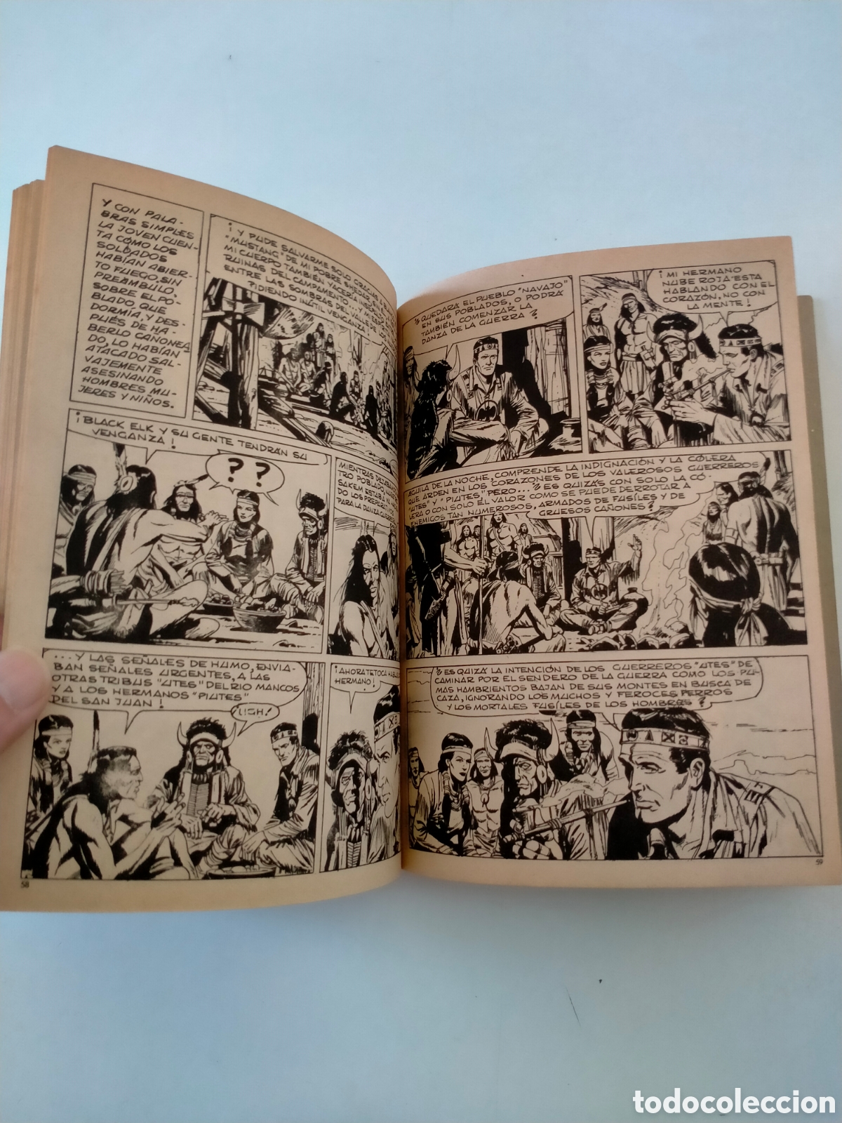 C&oacute;mics: TEX N&Uacute;MERO 24 EDICIONES BURU LAN A&Ntilde;O 1971 - Foto 9