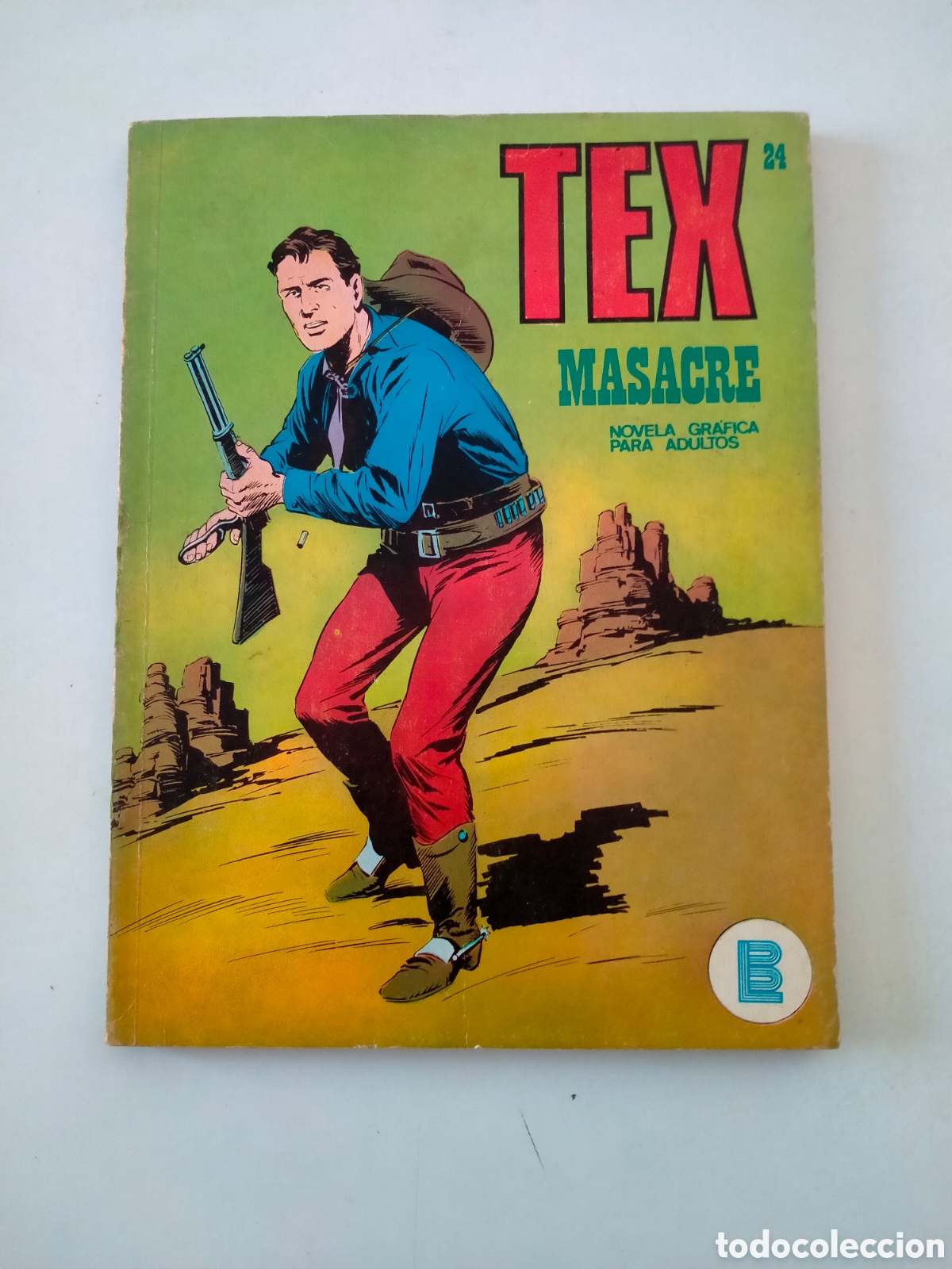 C&oacute;mics: TEX N&Uacute;MERO 24 EDICIONES BURU LAN A&Ntilde;O 1971 - Foto 1