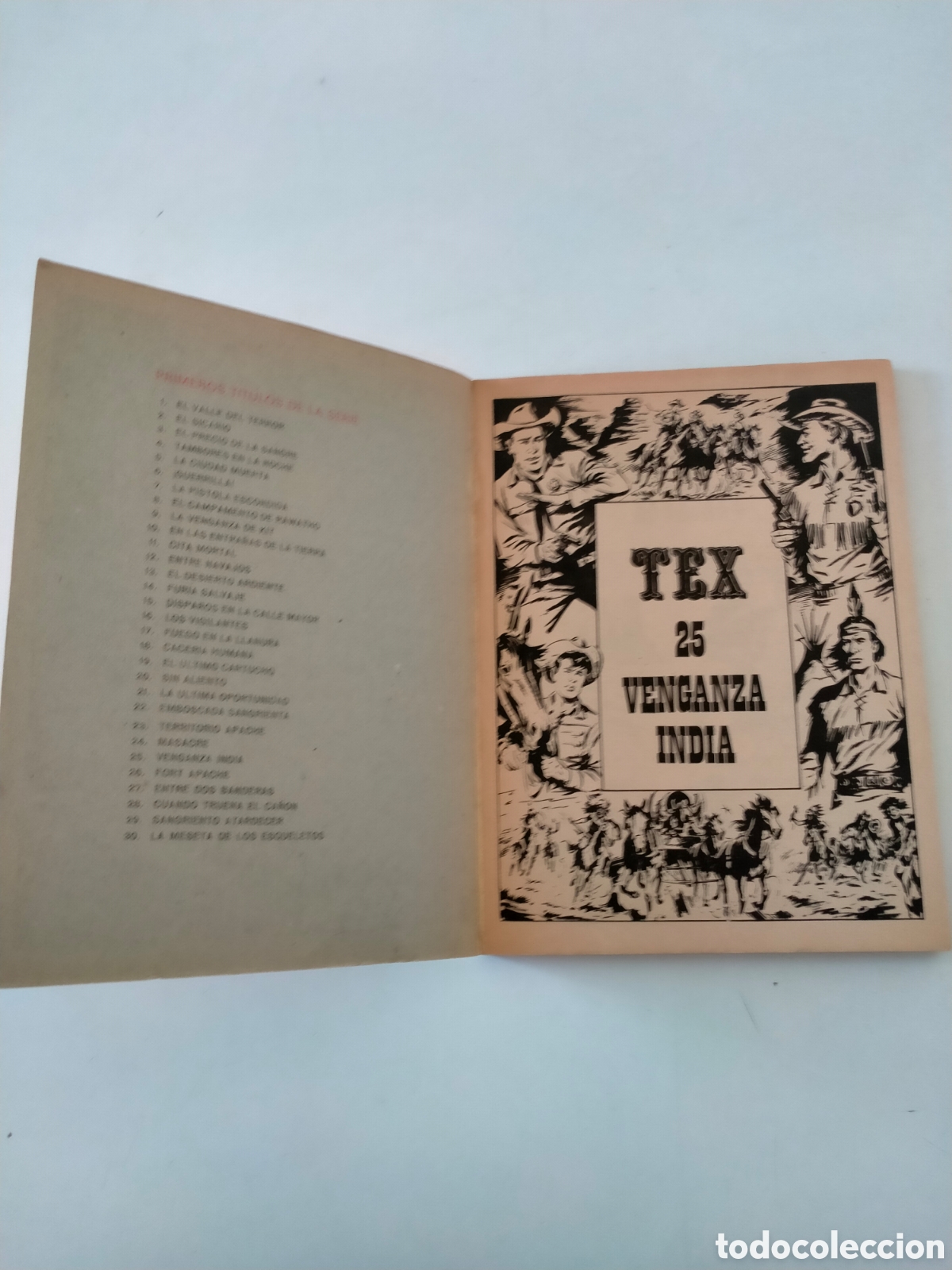 C&oacute;mics: TEX N&Uacute;MERO 25 EDICIONES BURU LAN A&Ntilde;O 1971 - Foto 4