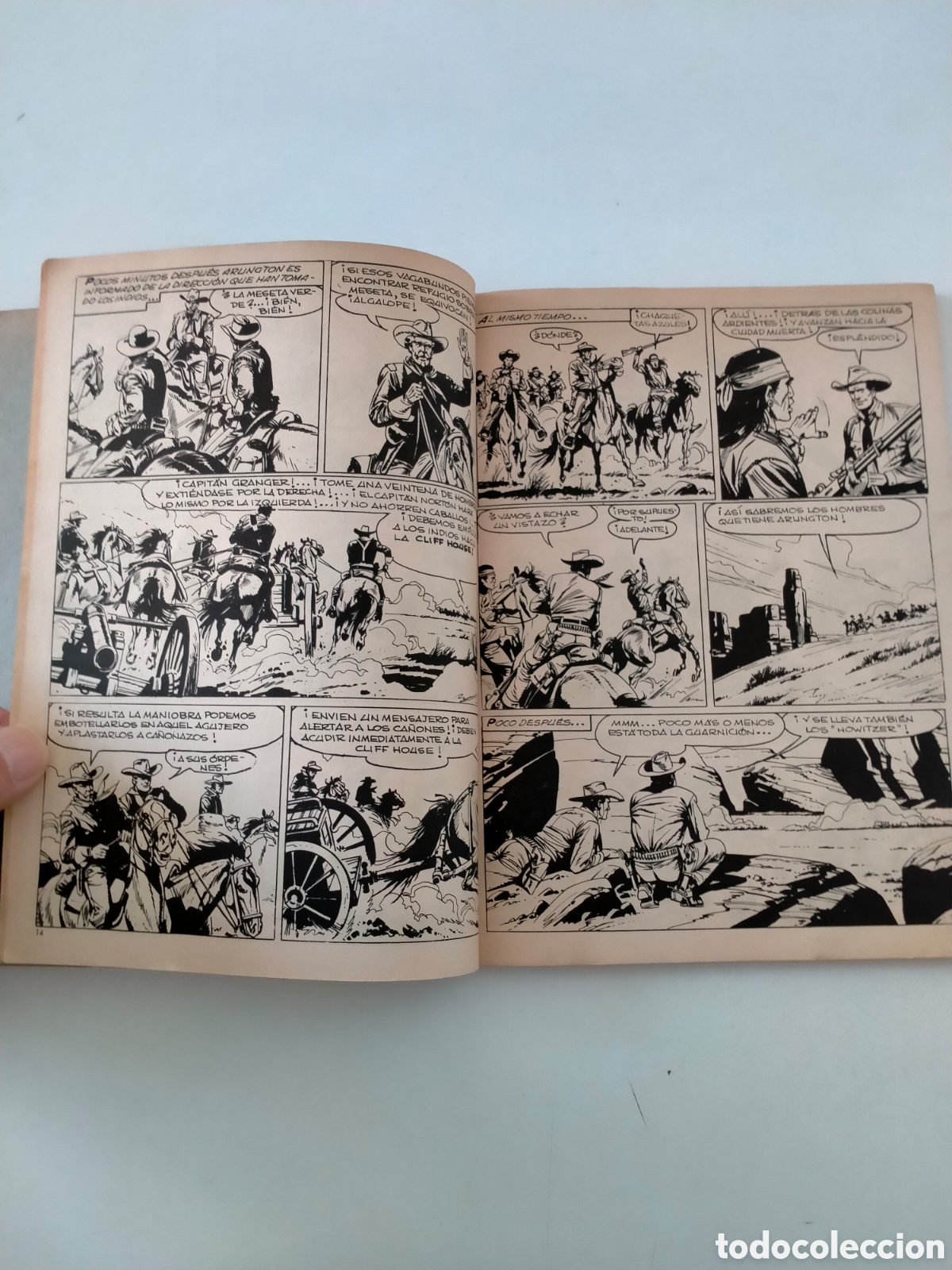 C&oacute;mics: TEX N&Uacute;MERO 25 EDICIONES BURU LAN A&Ntilde;O 1971 - Foto 6