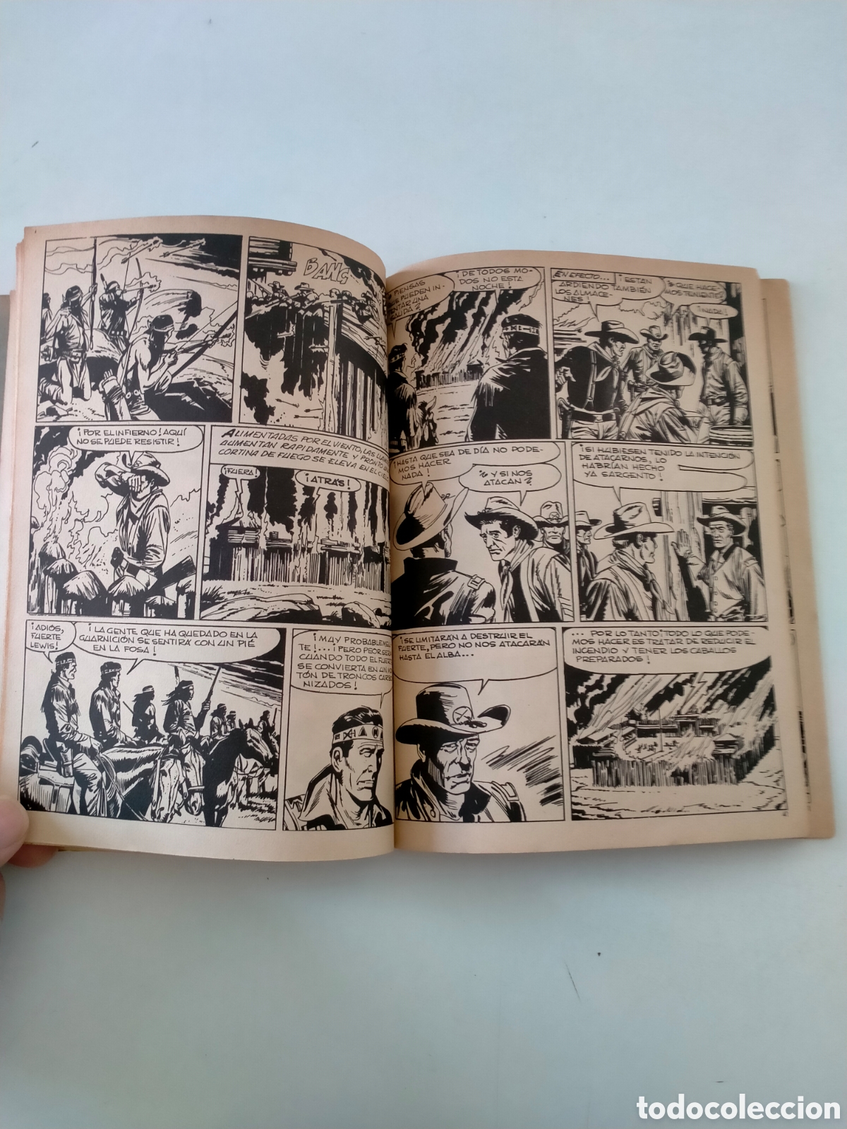 C&oacute;mics: TEX N&Uacute;MERO 25 EDICIONES BURU LAN A&Ntilde;O 1971 - Foto 8